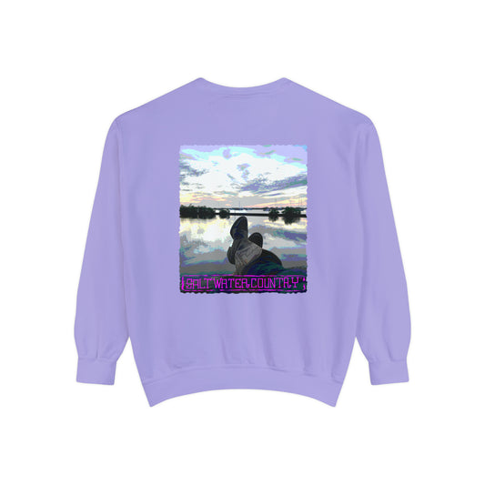 Salt Water Country™ - Unisex Garment-Dyed Sweatshirt