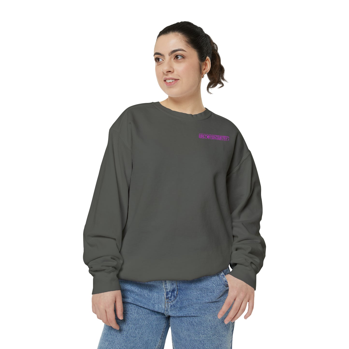 Salt Water Country™ - Unisex Garment-Dyed Sweatshirt