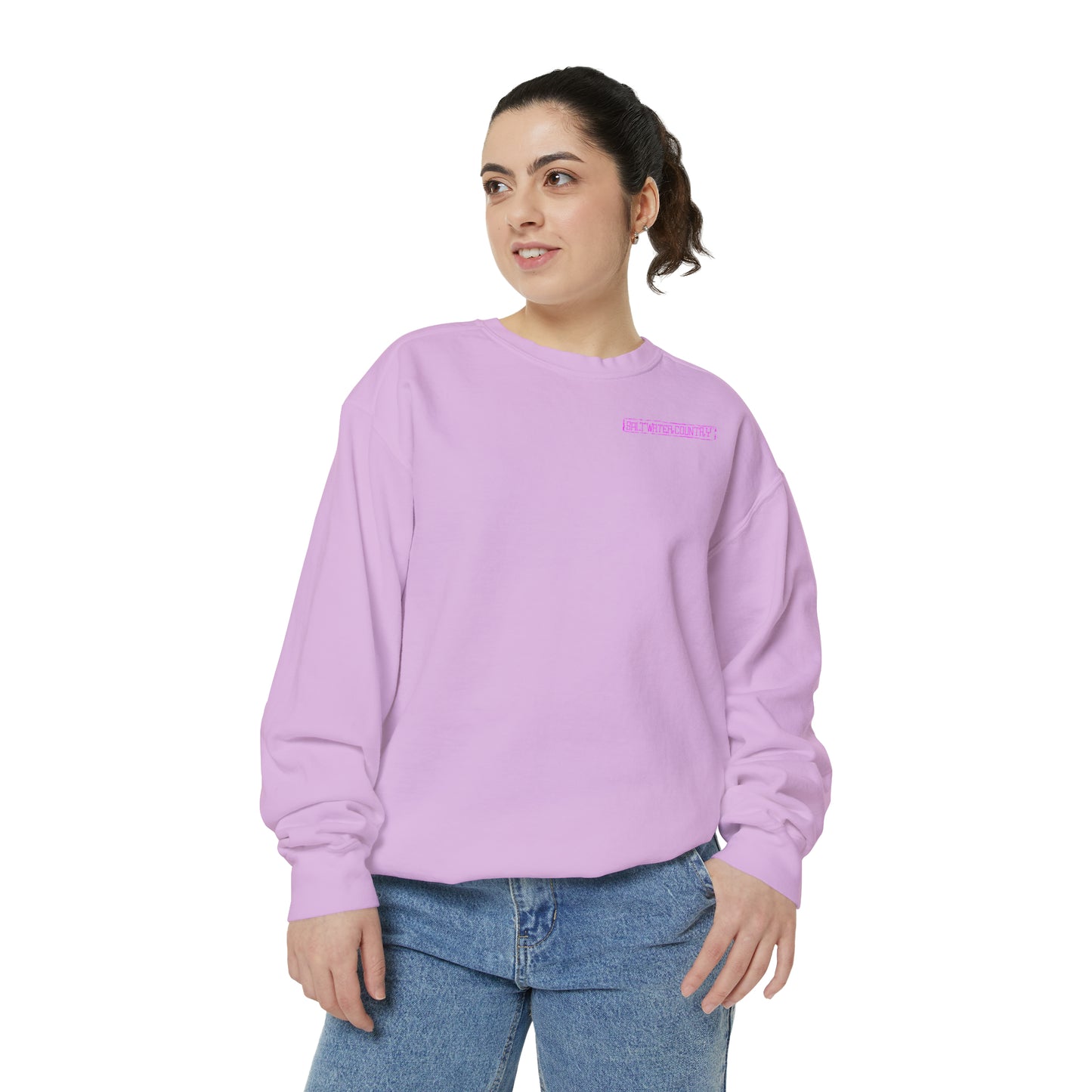 Salt Water Country™ - Unisex Garment-Dyed Sweatshirt