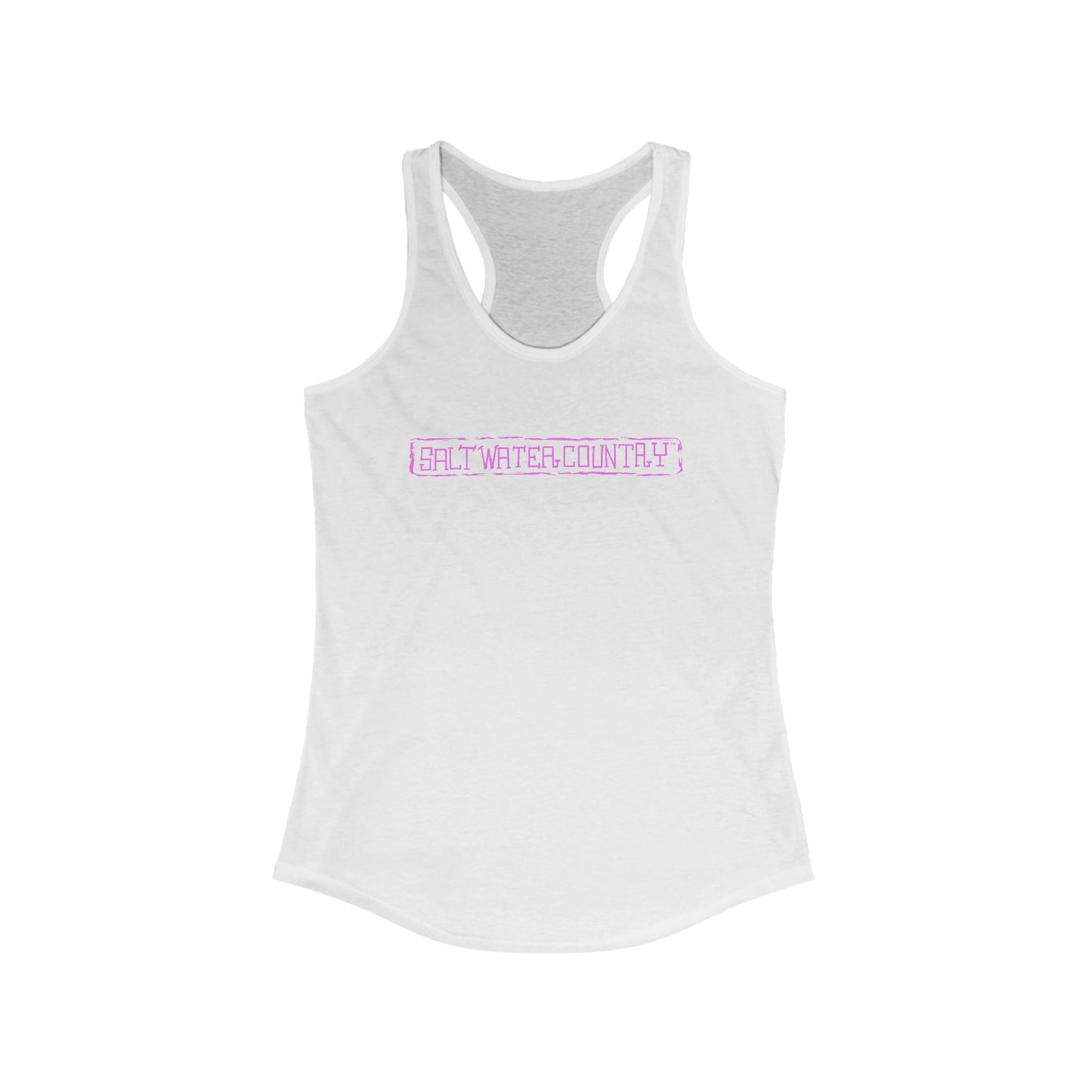 Salt Water Country™	- Women's Ideal Racerback Tank